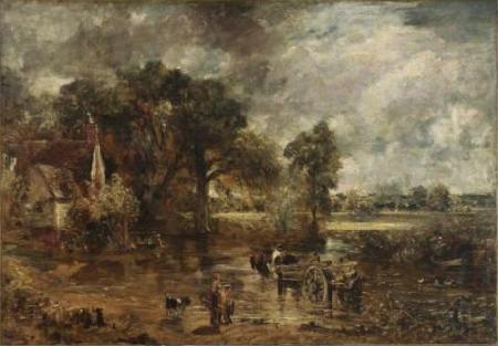 John Constable Full-scale study for The Hay Wain china oil painting image